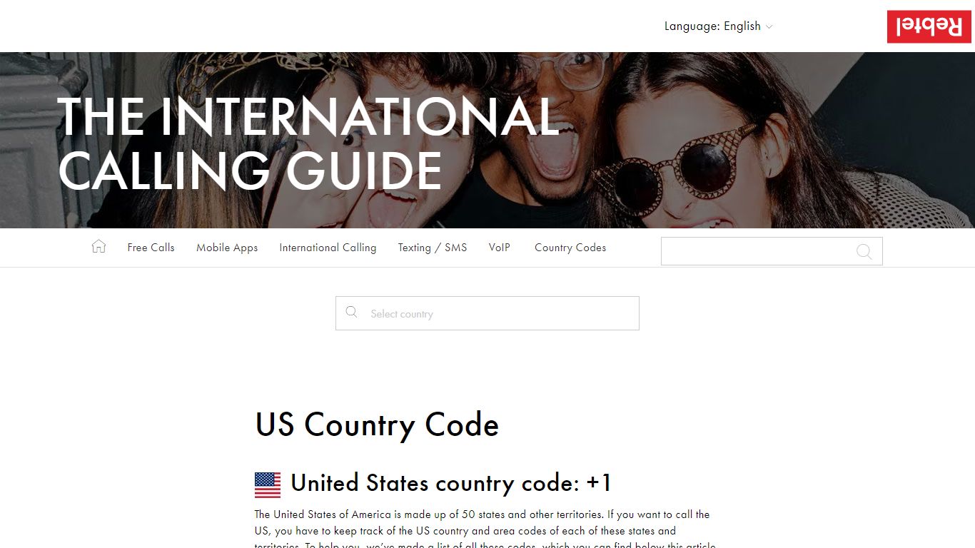 Phone Codes for USA - Full list of US dialling codes - Rebtel.com